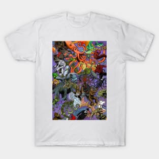 Cryptid Creatures and Mysterious Monsters T-Shirt